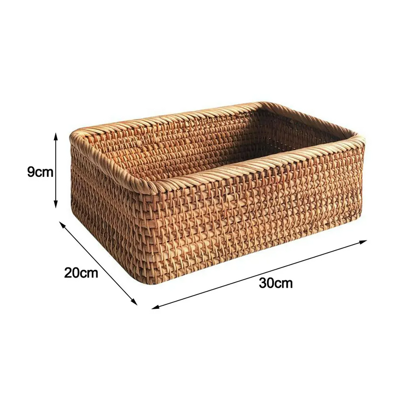 Cesto Artesanal em Rattan