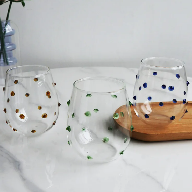 Copo de Vidro Decor 400ml - 01 unidade