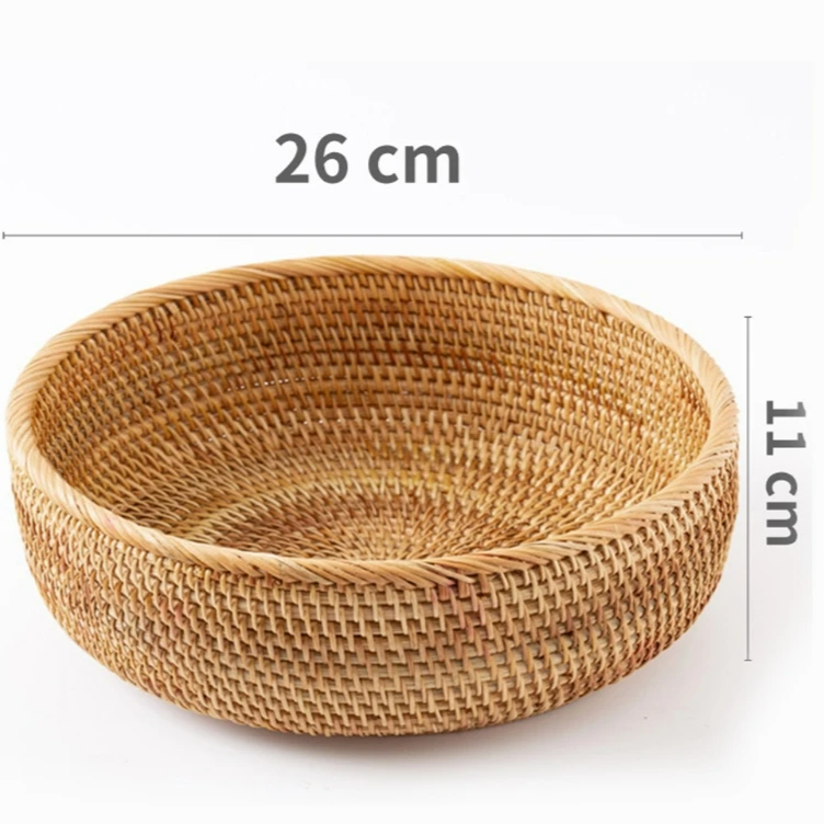 Cesto Artesanal em Rattan