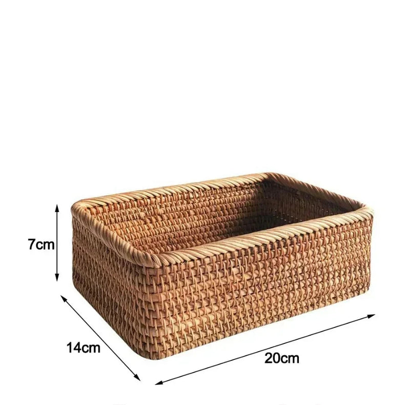 Cesto Artesanal em Rattan