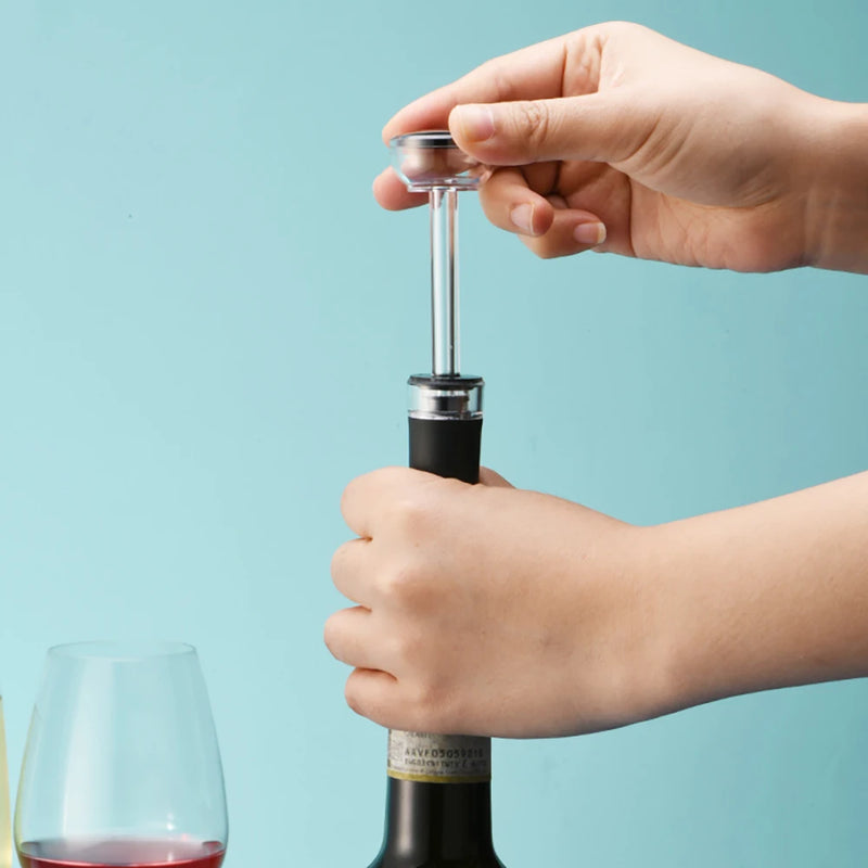 Abridor de Vinho Elétrico com Cabo USB + 3 Brindes Grátis