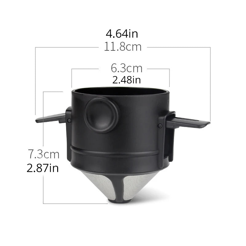 Mini Filtro de Café Portátil