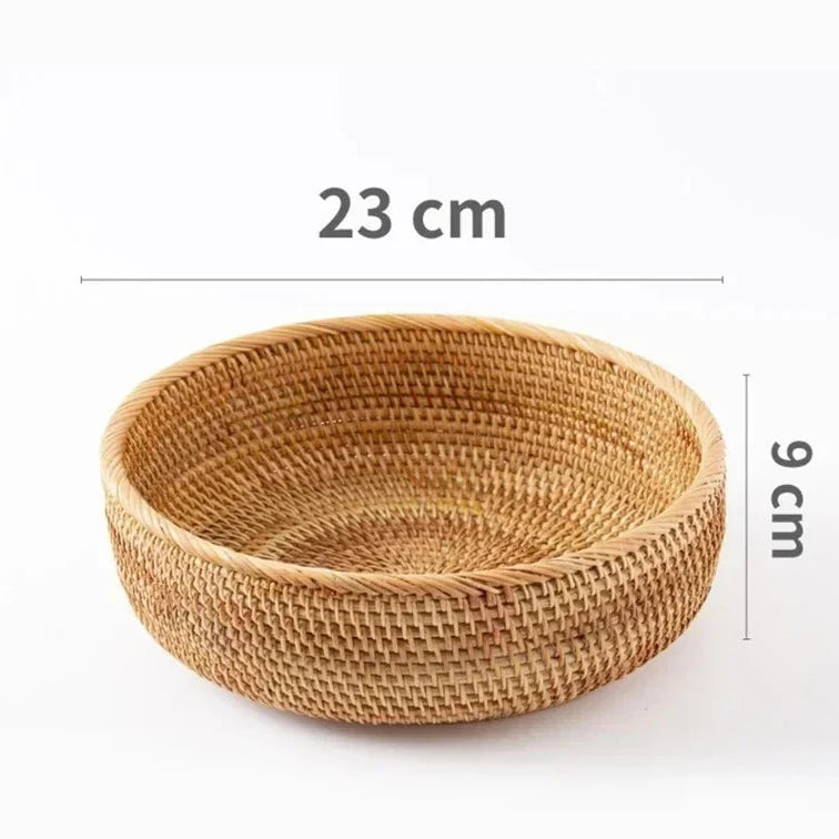 Cesto Artesanal em Rattan