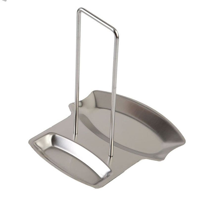 Suporte Tampa de Panela e Colher em Inox