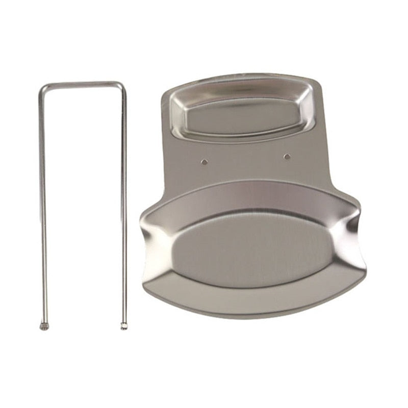 Suporte Tampa de Panela e Colher em Inox