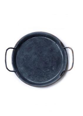 Bandeja Minimalista de Ferro com Alças